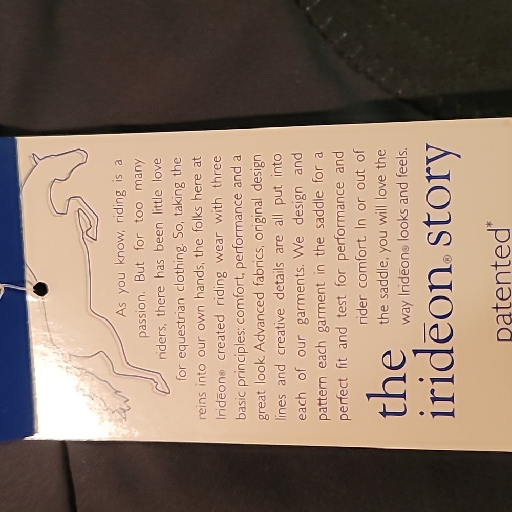 NWT Irideon Hampshire Full Seat Breech Size 28 - Picture 5 of 7